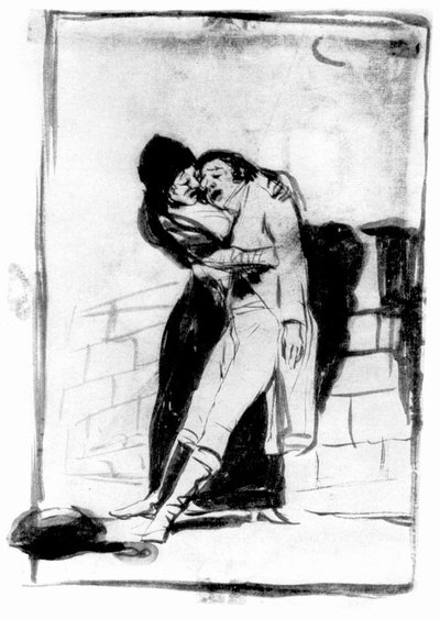 Preparatory Drawing by Francisco de Goya